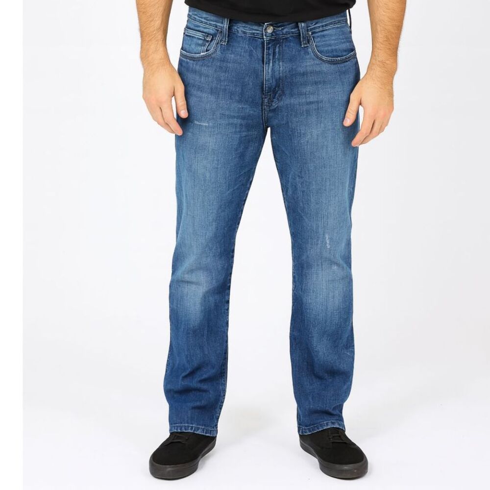 Lucky Brand Straight Leg Jeans Men 34x34 Vintage Casual Medium Wash Denim